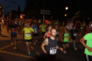 Carrera nocturna por Salamanca