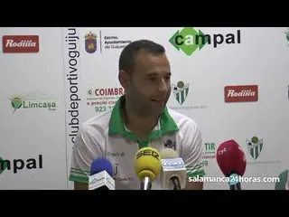 Rueda de prensa tras el CD Guijuelo 1-0 Burgos CF