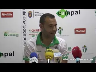 Rueda de prensa tras el CD Guijuelo 1-0 Burgos CF