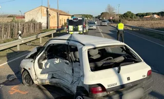 Un fallecido y tres heridas tras la colisión de dos turismos en la N-122, en Coreses (Zamora)