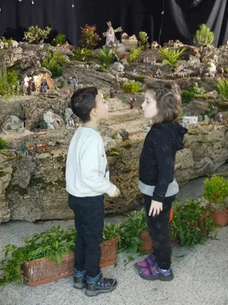 Visita de Papa Noel a Carbajosa