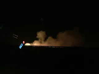 Incendio en la A-66