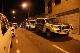 Redada antidroga en Pizarrales