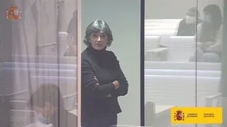 La ex jefa de los 'comando legales' de ETA, María Soledad Iparraguirre, alias 'Anboto', en un juicio - CEDIDA POR JUSTICIA