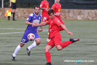 Imagen de archivo de un partido de la UD Santa Marta