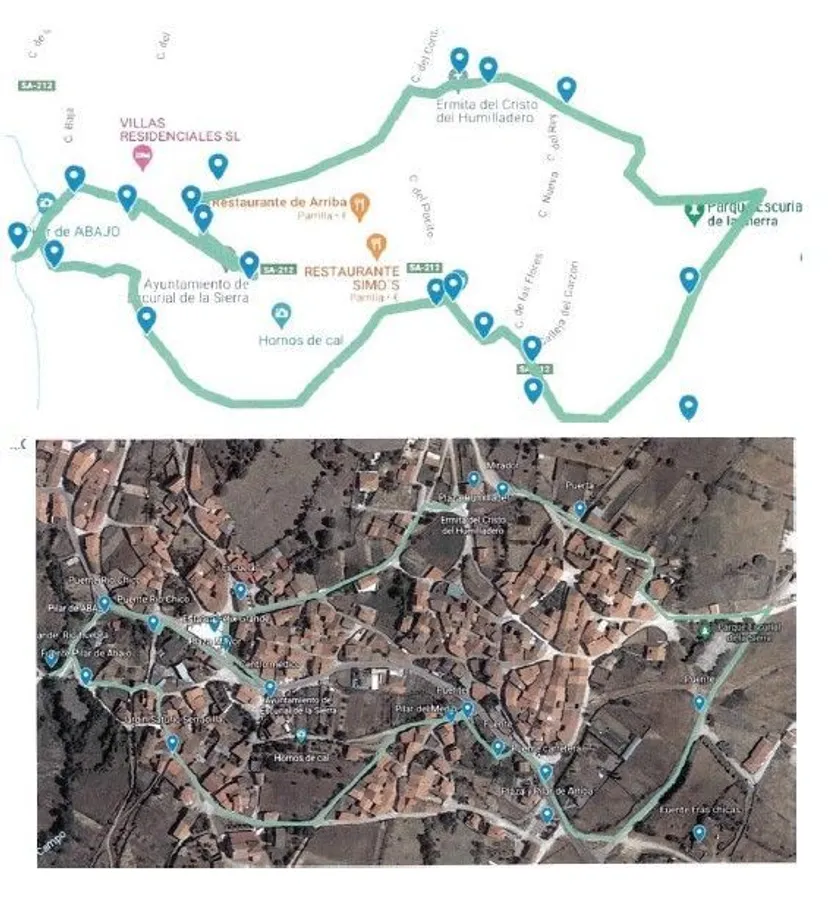 Ruta senderista urbana “Senda del Agua: embaírse en Escurial”