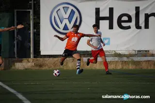 De la Nava, ante la UD Santa Marta | FOTO SALAMANCA24HORAS.COM