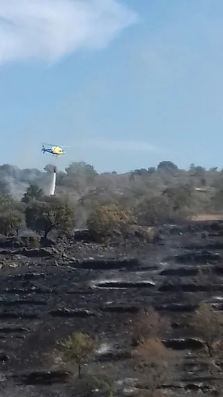 Incendio en Las Arribes