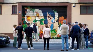 Imagen ganadora del concurso de fotografía galería urbana del barrio del Oeste | Germán Rodríguez/ZOES