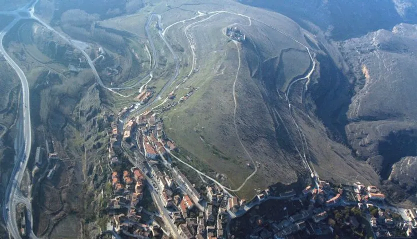 Vista aérea de Sepúlveda