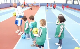 Niños jugando. Foto EP