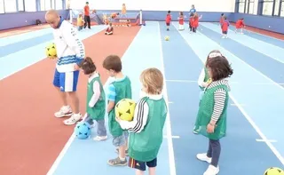 Niños jugando. Foto EP