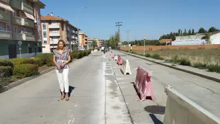 Camino de Carbajosa, obras renovación de abastecimiento