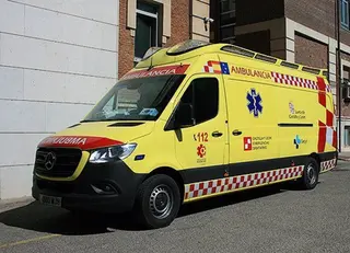 Ambulancia sacyl. Foto EP. Archivo