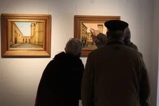 Presentación de la muestra pictórica 'Rincones y Monumentos' de la pintora Puri Sánchez