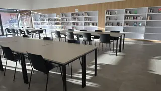 Apertura de la nueva Biblioteca Municipal Carmen Martín Gaite. Foto de archivo.