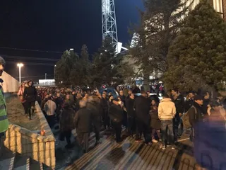 Ambiente previo al partido Guijuelo-Atlético de Madrid
