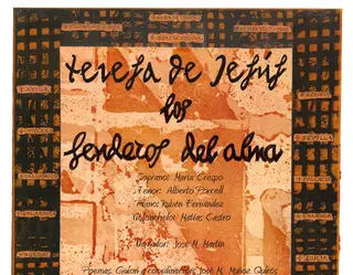 Cartel de Senderos del Alma