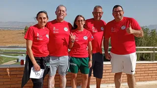 Los deportistas del Club de Tiro Olímpico Salamanca en la semana Las Gabias, Granada | Club de Tiro Olímpico Salamanca