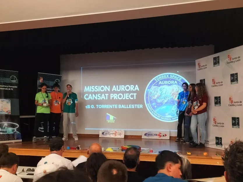 Exposición alumnos misión Aurora