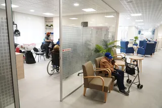 Ancianos en una residencia. Miriam Chacón (ICAL)