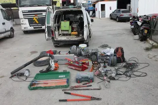 Desarticulada una banda de ladrones en explotaciones agrícolas y ganaderas