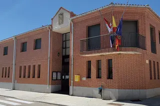 Fachada del Ayuntamiento de Villoria