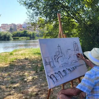 Certamen de pintura rápida al aire libre Villa Alba de Tormes