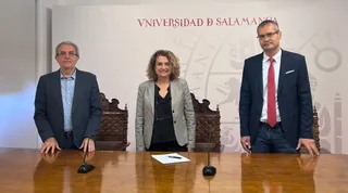 José Carlos Sánchez, Ana Martín y Fermín González
