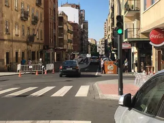 Doble fila en calles