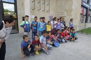 Llegada de niños saharauis llegan a Salamanca para pasar sus 'vacaciones en paz' en años anteriores