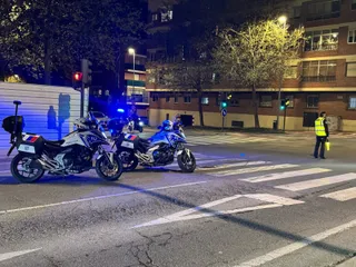 Hasta tres vehículos implicados en un accidente que ha obligado a cortar un carril de la carretera Aldealengua (1)
