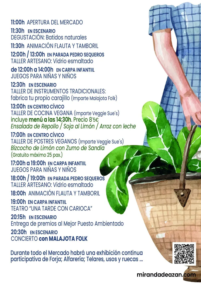 Miranda de Azán, Mercado Campesino 2023