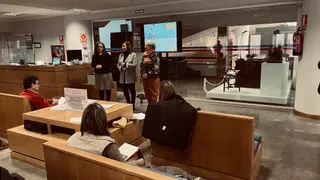 La subdelegada del Gobierno ha presentado el Plan «La Administración cerca de ti» en Peñaranda
