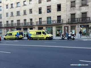 ambulancia en Canalejas