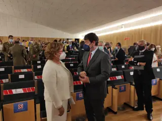 La Junta concede a título póstumo la Medalla a la Defensa y Atención a las Víctimas del Terrorismo de Castilla y León a Juan José Aliste, víctima de ETA en 1995 y fallecido en 2020 (1)
