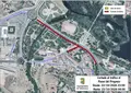 Cortan al tráfico el paseo del Progreso de Salamanca durante cuatro horas esta madrugada