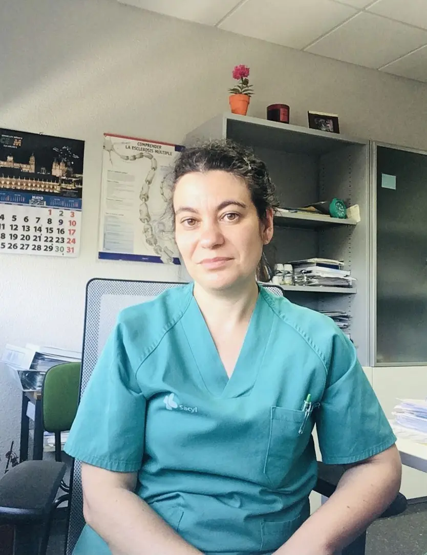 Yasmina el Berdei, neuróloga del Hospital Universitario de Salamanca