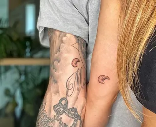 Isco se tatúa junto a su novia un croissant