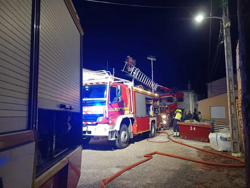 Incendio en una vivienda de Cabeza de Framontanos