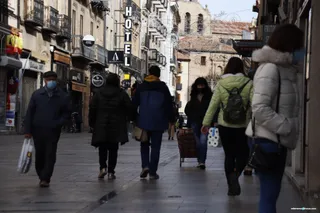 Peatones en Salamanca