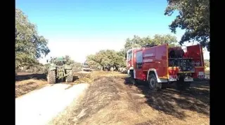 Intervención de Los Bomberos en Sando