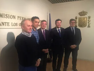 20180220+Consejero+sindicatos+y+cecale+con+embajador+permanente+en+Ginebra+Cristobal+Gonzalez Aller