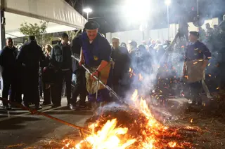 Matanza nocturna de Guijuelo dedicada a la hostelería | Mateo G.J.