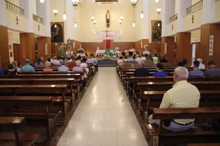 Bendición de vehículos por San Cristóbal