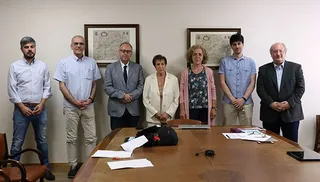 Los investigadores Zaki Saati Santamaría y Joana del Valle Mercado, ganadores del Premio Alumni USAL a la excelencia investigadora en el Doctorado y el Máster