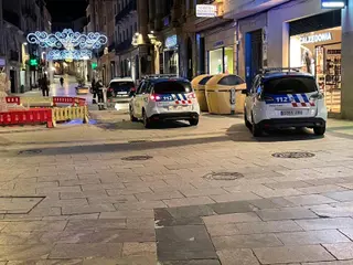 Movilización de la Policía por el aviso de una pelea en la plaza del Liceo