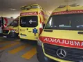 Ambulancia en el hospital de Salamanca | Imagen de archivo