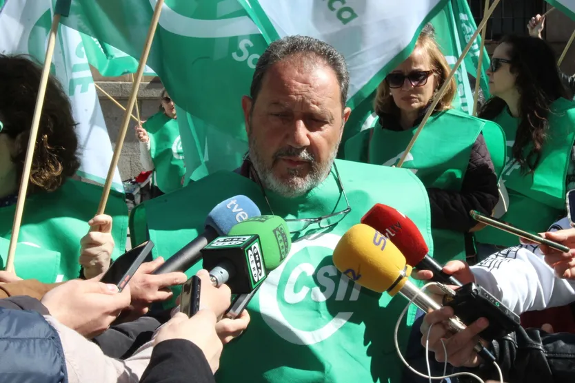 Alberto Molina, responsable del sector sanitario de Salamanca