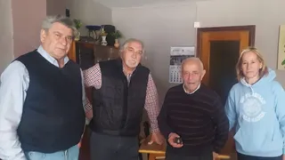 Miembros de la corporación municipal han felicitado a José Bautista por sus cien años